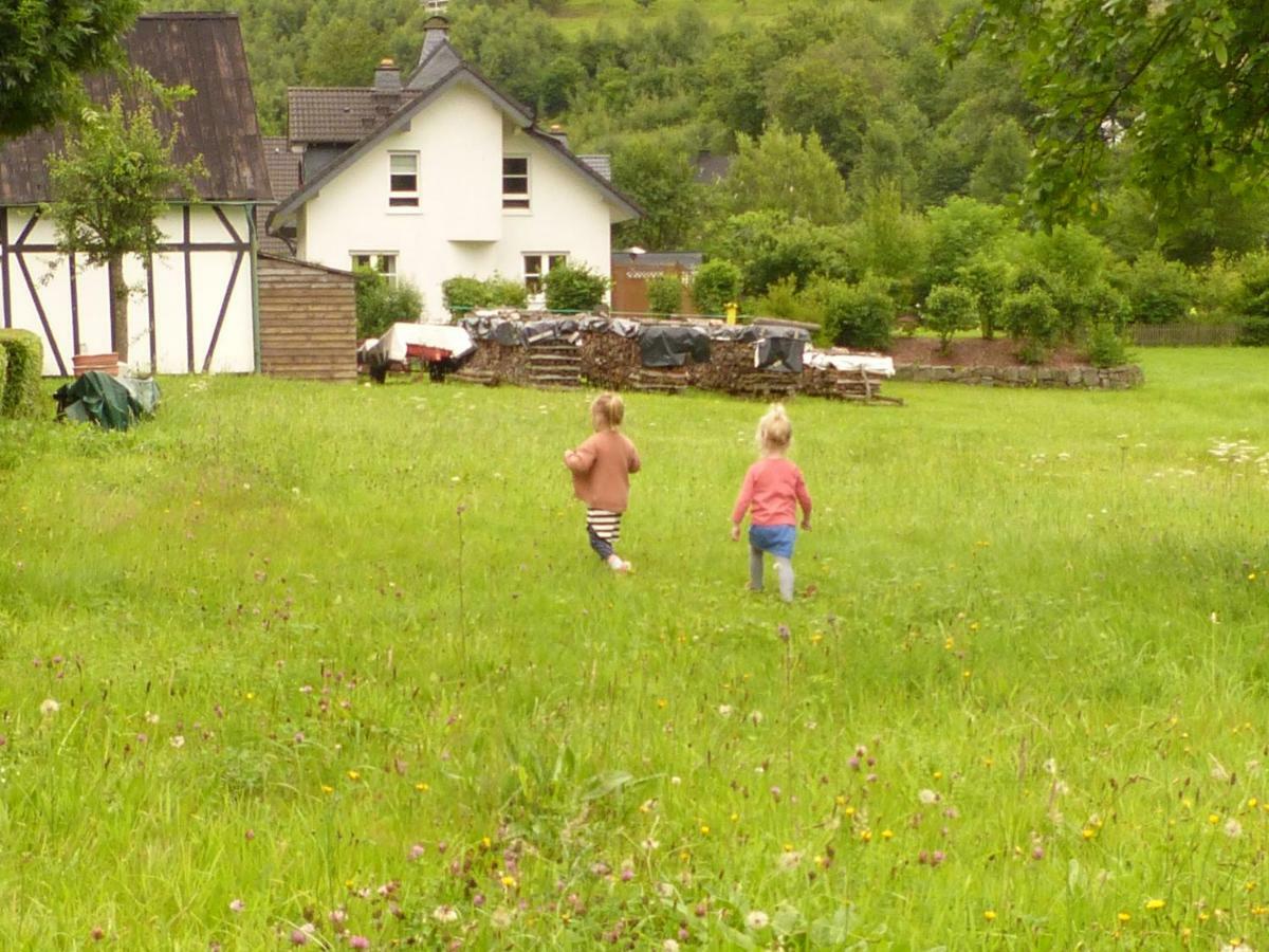 Ferienwohnung Rundumgruen Olpe bei Meschede エクステリア 写真